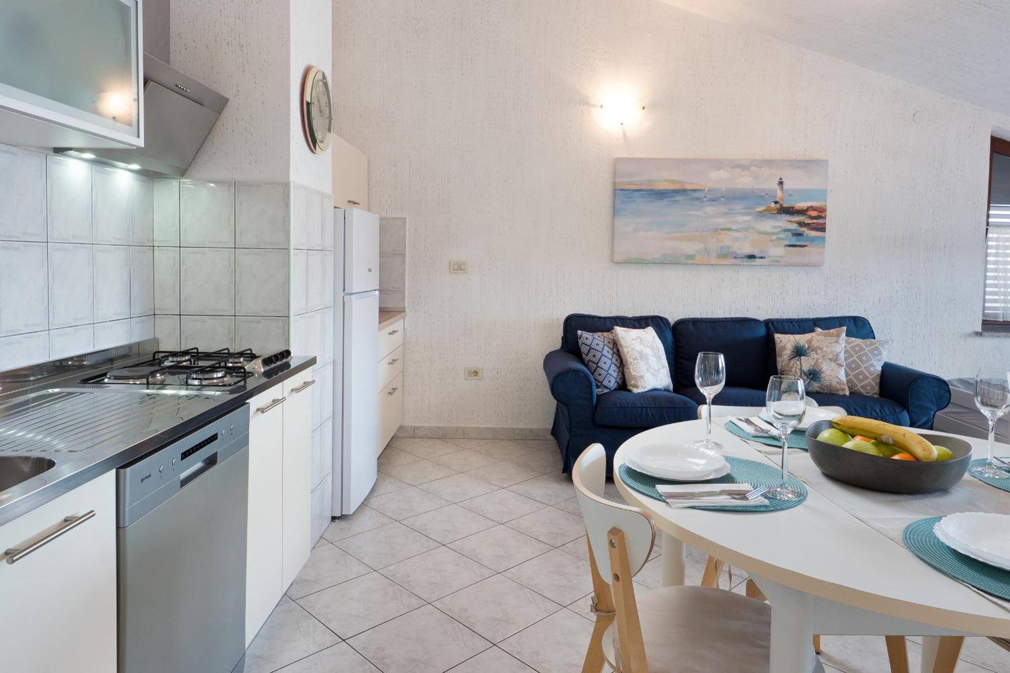 Apartment Roce Rabac Exterior foto